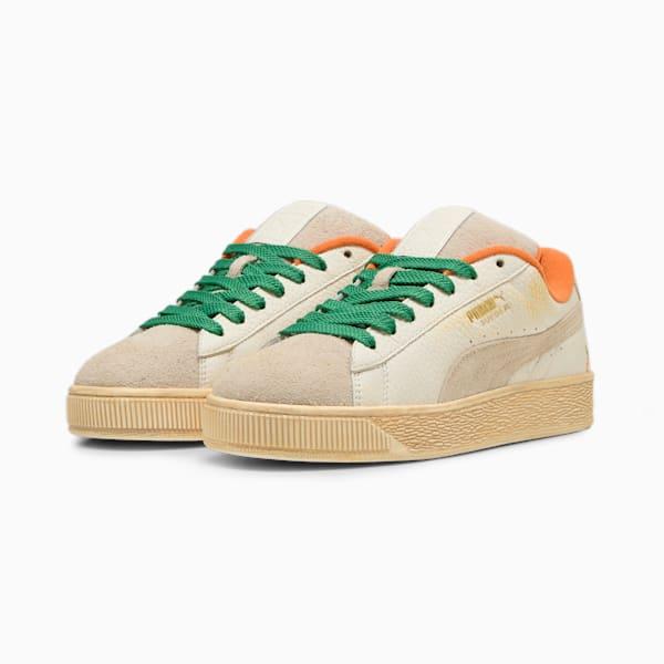 Puma Men's Carrots Suede XL II Shoes - Warm White / Rickie Orange - Image 5