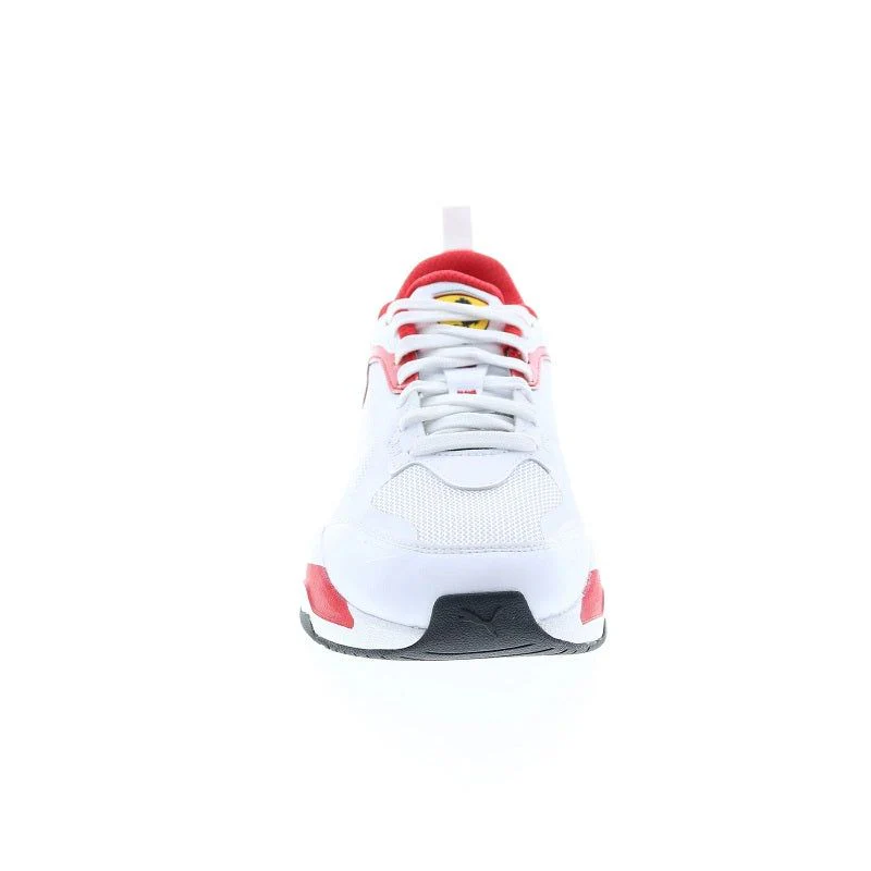 Puma Men's Ferrai RS Fast Shoes - White / Rosso Corsa Red / Smoked Pearl - Image 8