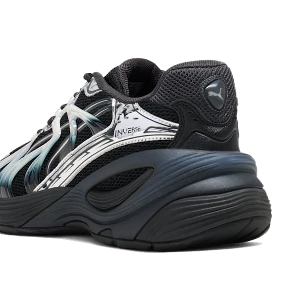 Puma Men's Inverse Shoes - Black / Flat Dark Grey / Silver - Image 5