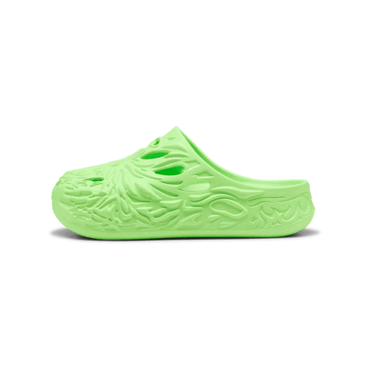 Puma Men's Mb.04 Slide Shoes - Neon Green - Image 3