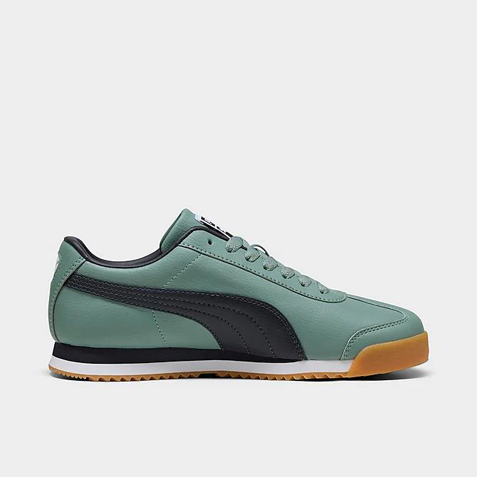 Puma Men's Roma 24 Shoes - Green Moon / New Navy - Image 5