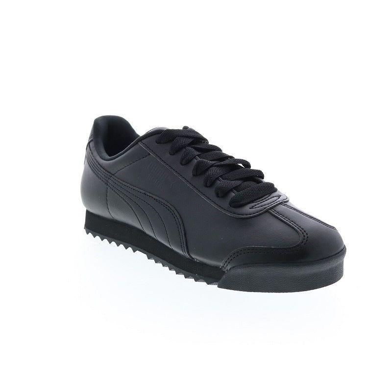 Puma Men's Roma Basic Shoes - All Black - Image 2