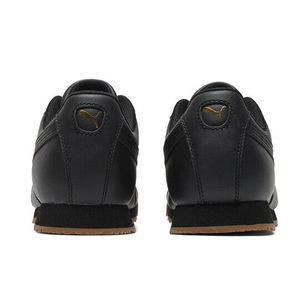 Puma Men's Roma Classic Shoes - Black / Gum - Image 5