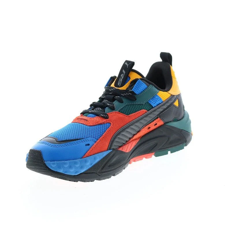 Puma Men's RS TRCK Shoes - Future Blue / Black / Saffron - Image 5