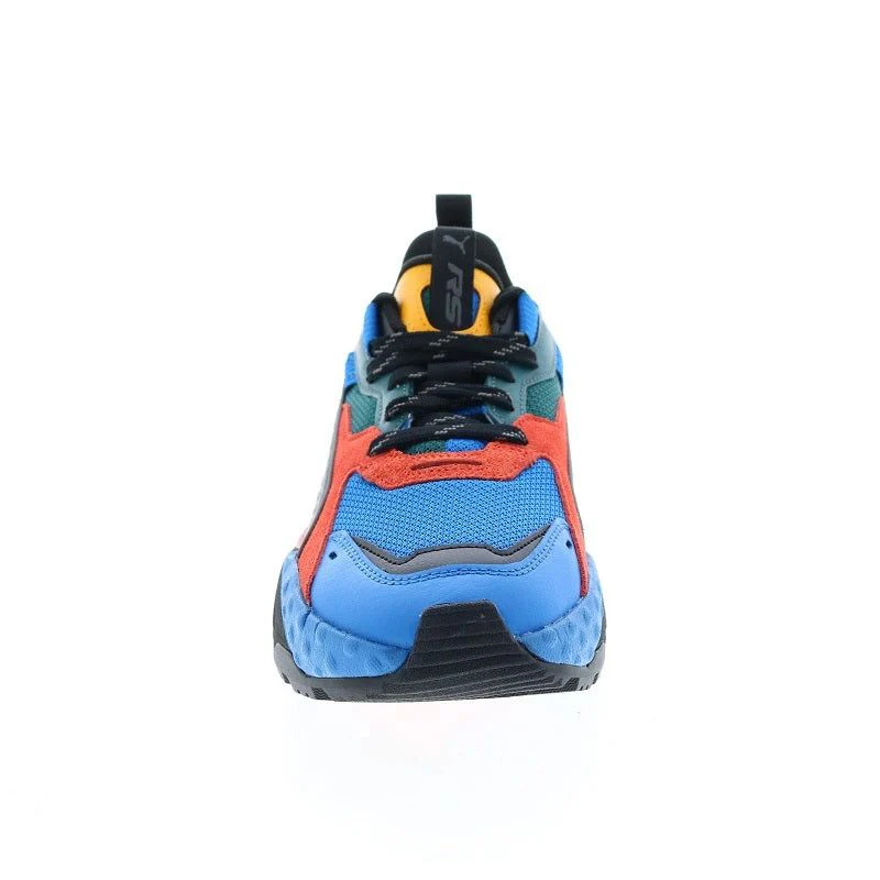 Puma Men's RS TRCK Shoes - Future Blue / Black / Saffron - Image 7