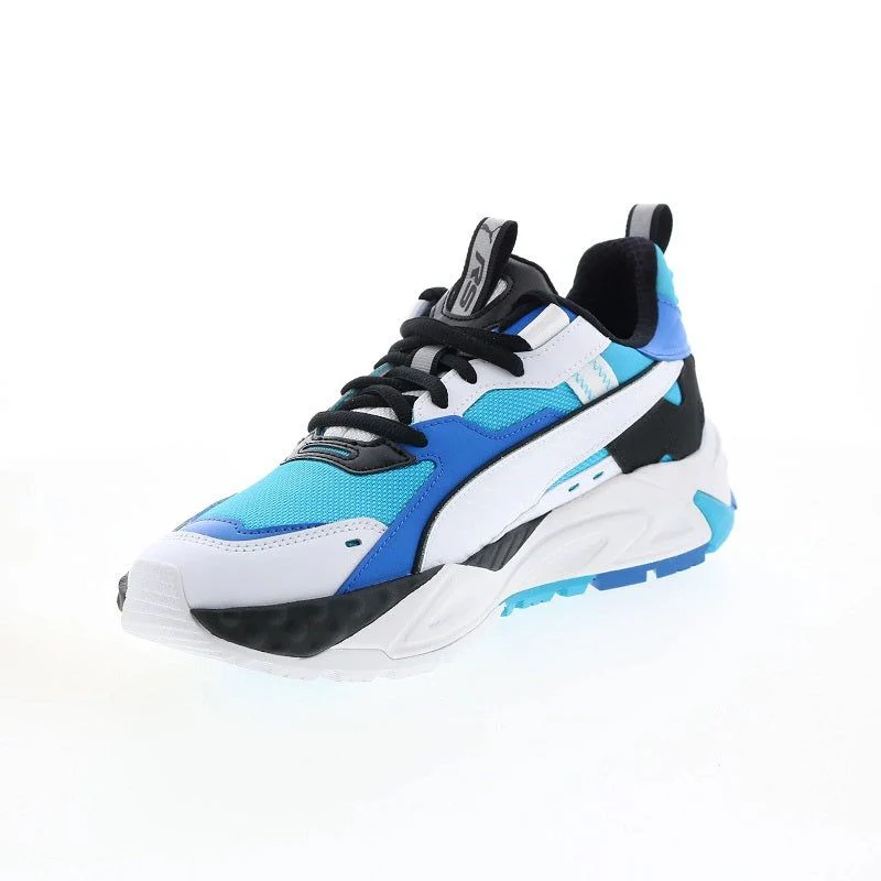 Puma Men's RS TRCK Super Lifestyle Shoes - Speed Blue / White / Black - Image 3