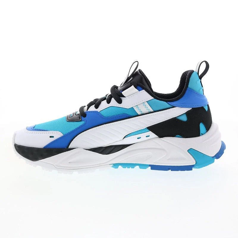 Puma Men's RS TRCK Super Lifestyle Shoes - Speed Blue / White / Black - Image 4
