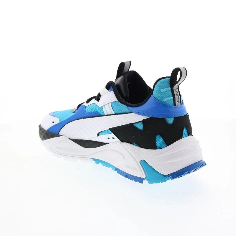 Puma Men's RS TRCK Super Lifestyle Shoes - Speed Blue / White / Black - Image 5