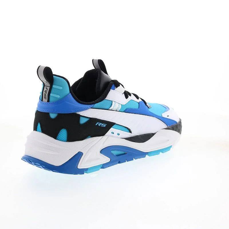 Puma Men's RS TRCK Super Lifestyle Shoes - Speed Blue / White / Black - Image 7