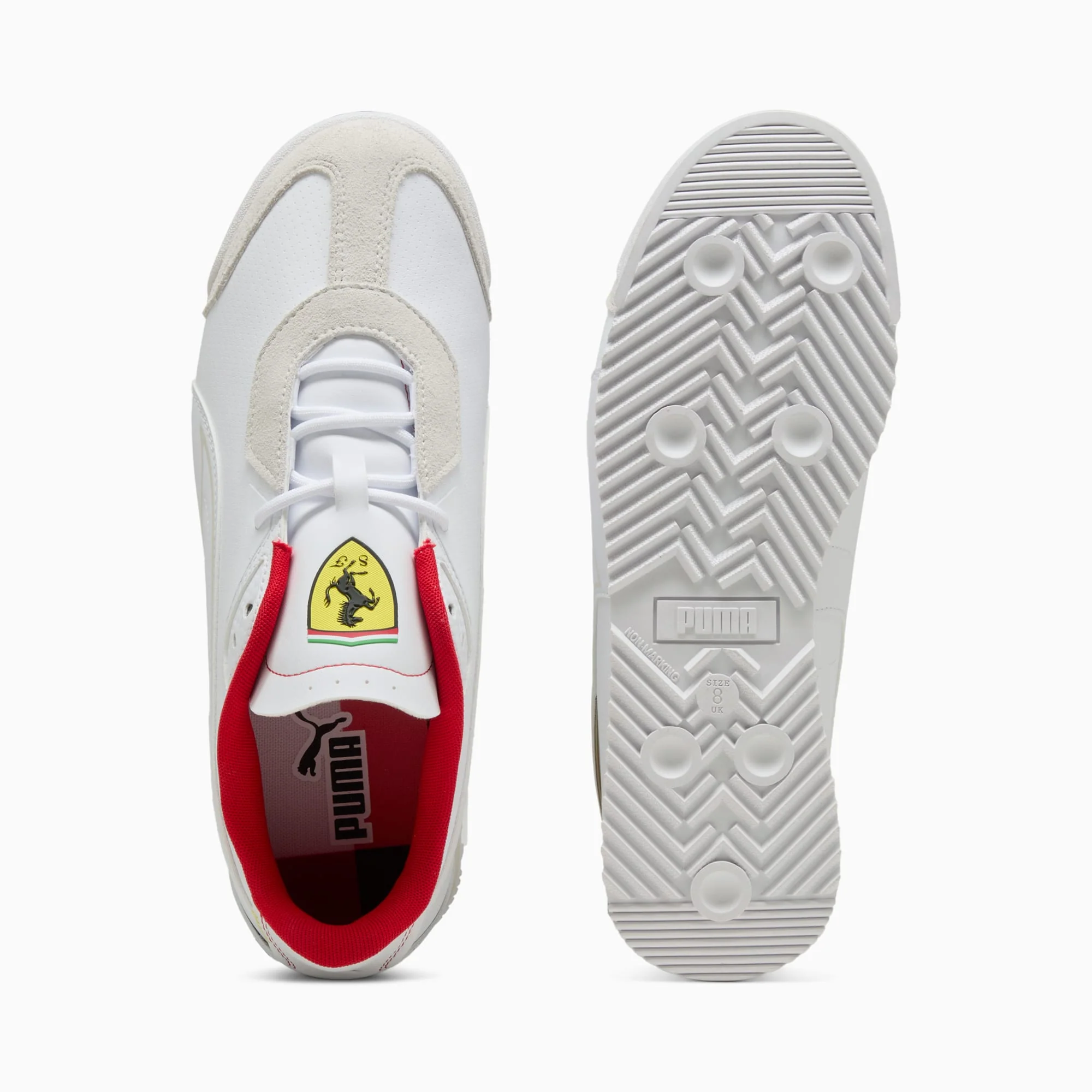 Puma Men's Scuderia Ferrari Puma Roma S Shoes - White - Image 5