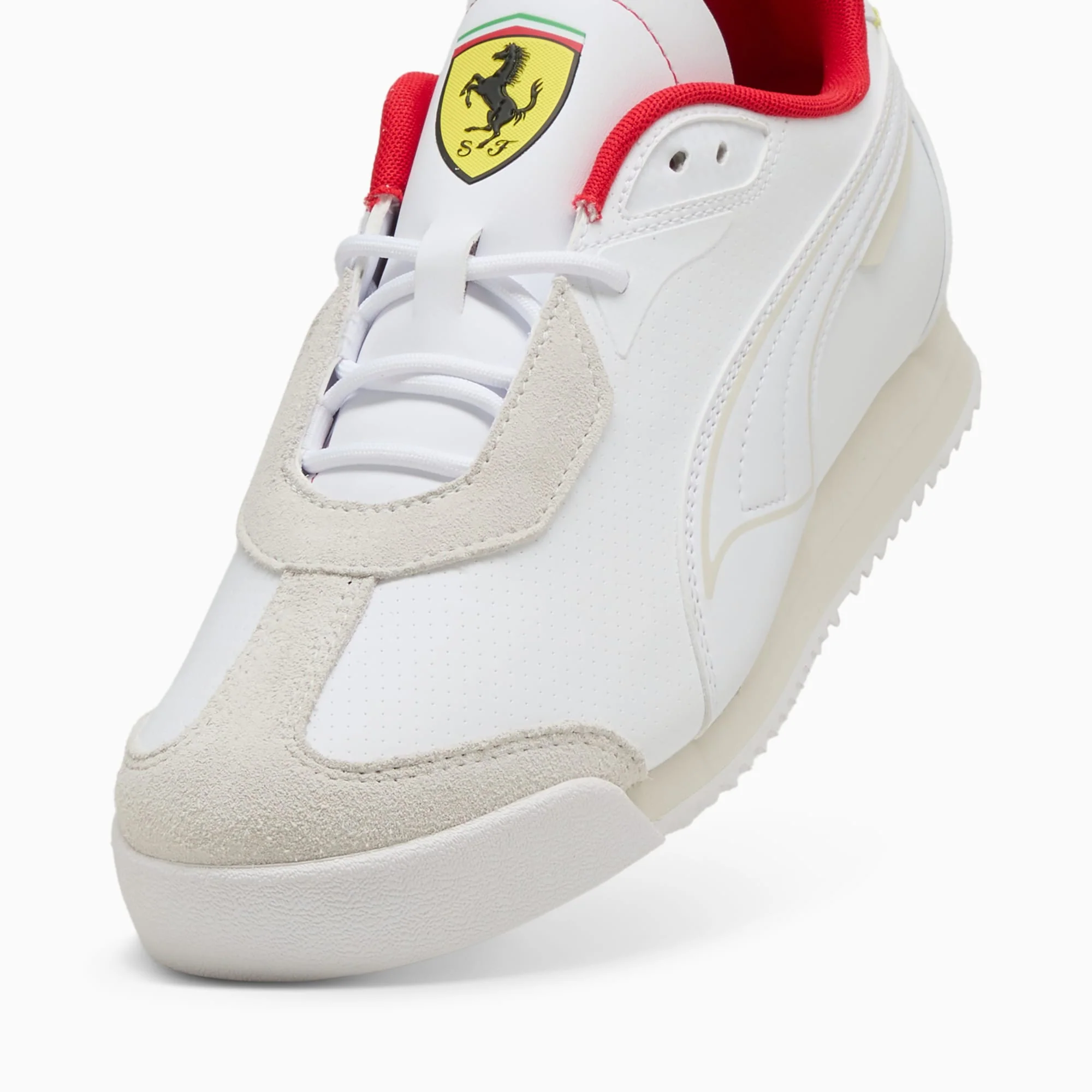 Puma Men's Scuderia Ferrari Puma Roma S Shoes - White - Image 7