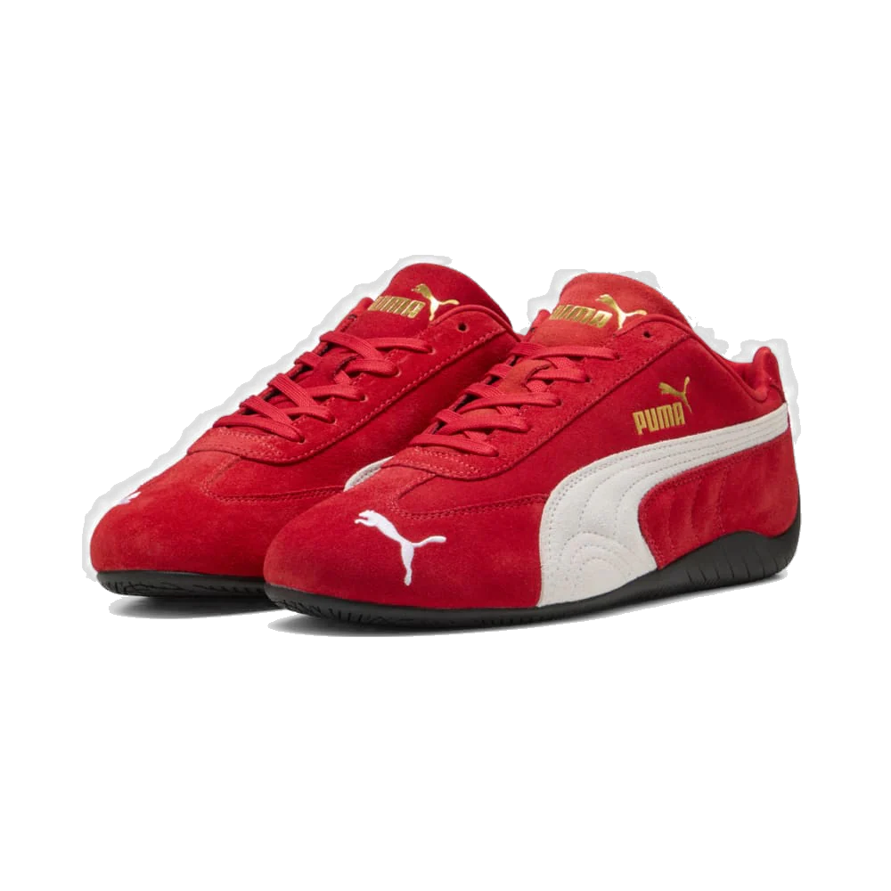 Puma Men's Speedcat Og Shoes - Red / Puma White - Image 3