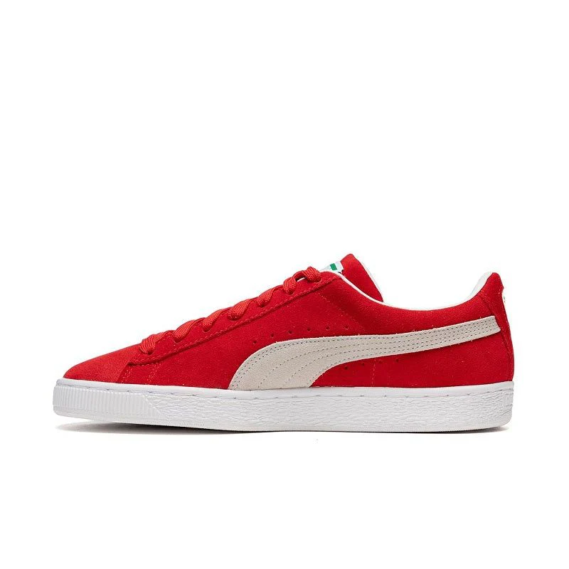 Puma Men's Suede Classic 21 Shoes - High Risk Red / White - Image 2