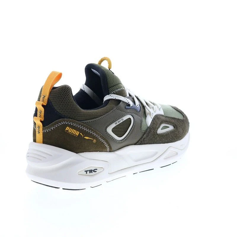 Puma Men's TRC Blaze Shoes - Safari / Burnt Olive - Image 3