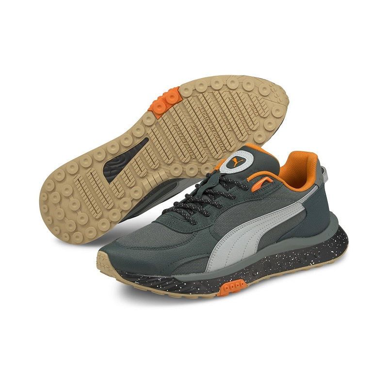 Puma Men's Wild Rider Winter Shoes - Balsam Green / Green Gables - Image 2