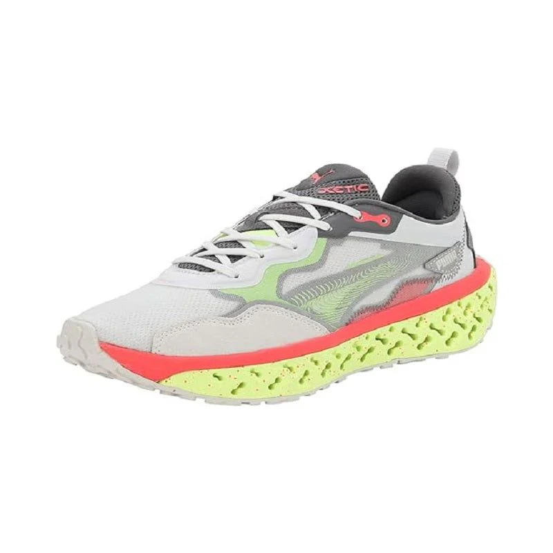 Puma Men's Xetic Sculpt Illusion Shoes - Nimbus Cloud / Fizzy Apple - Image 3