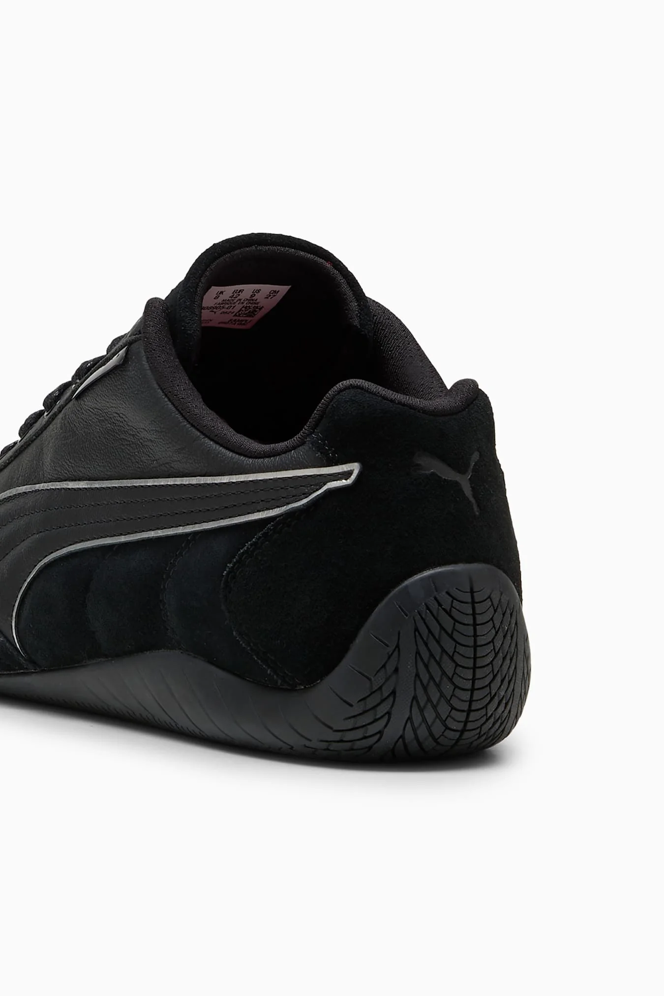 Puma Unisex's Speedcat Og Ferrari Shoes - Puma Black / Rosso Corsa - Image 6