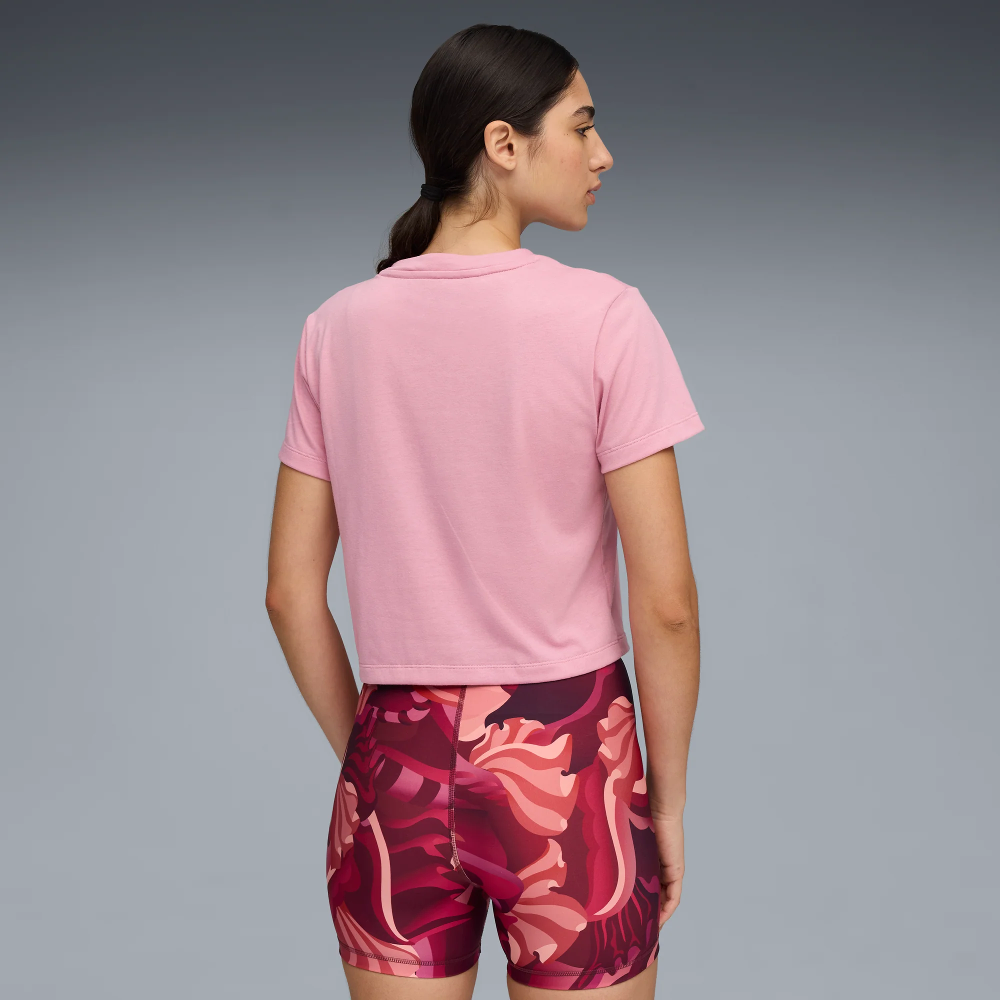 Puma Women's Floral Ribbon Tee - Poised Pink - Image 4