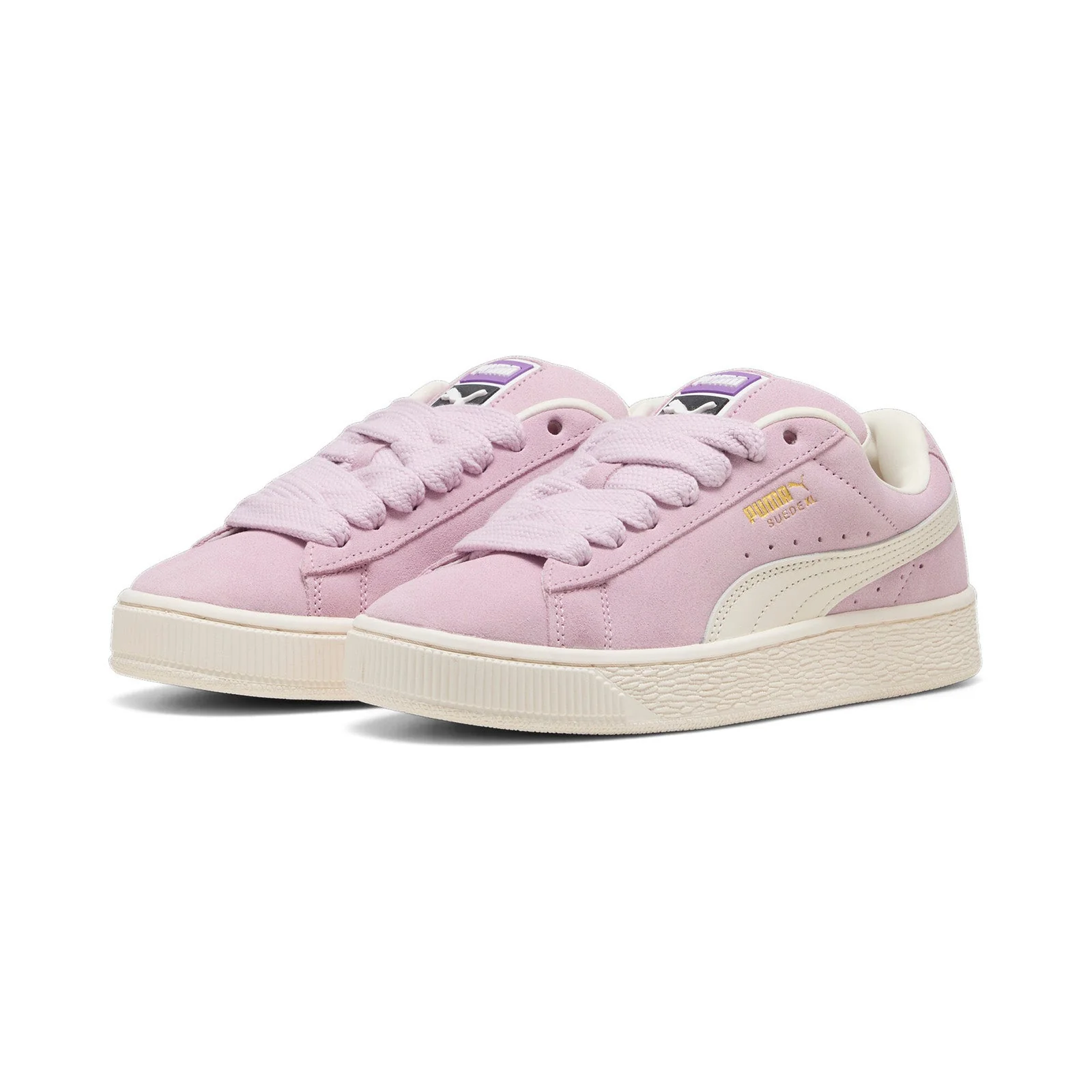 Puma Women's Suede Xl Shoes - Grape Mist / Warm White - Image 2