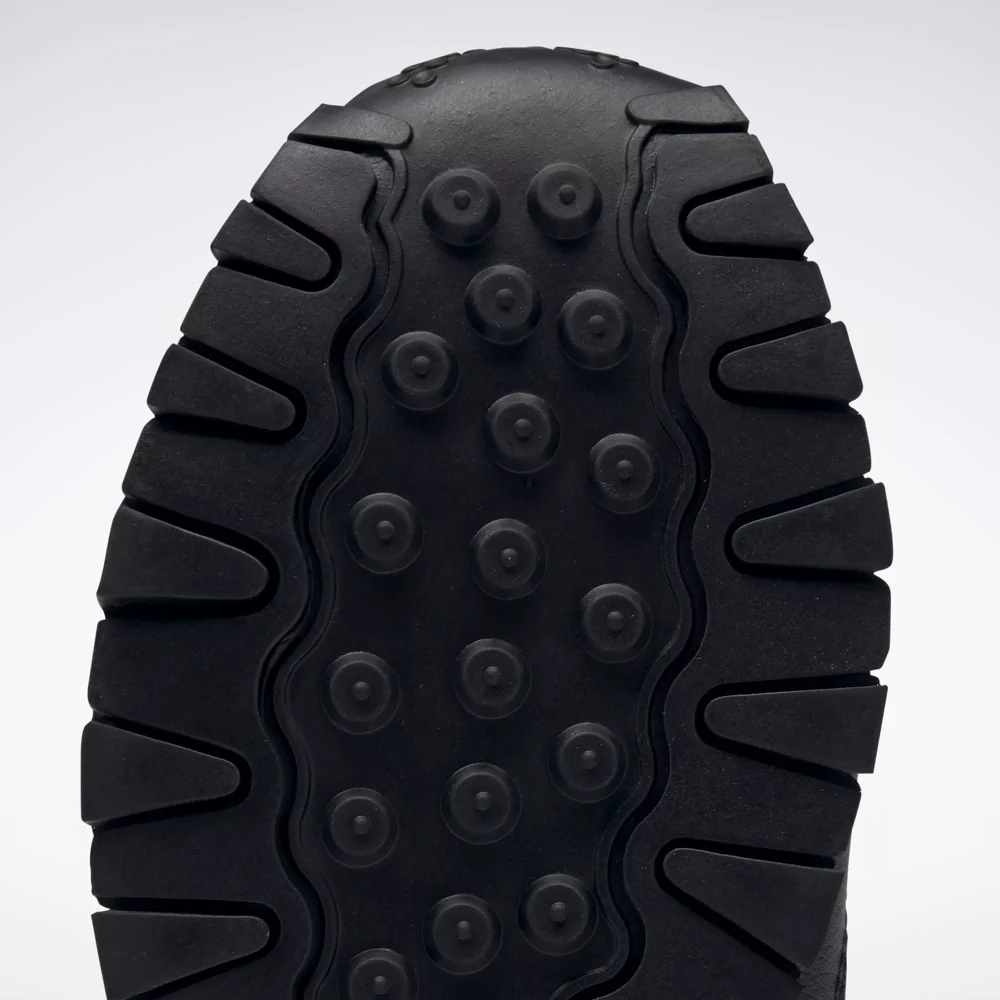 Reebok Kids' Classic Leather PS Shoes - All Black - Image 10