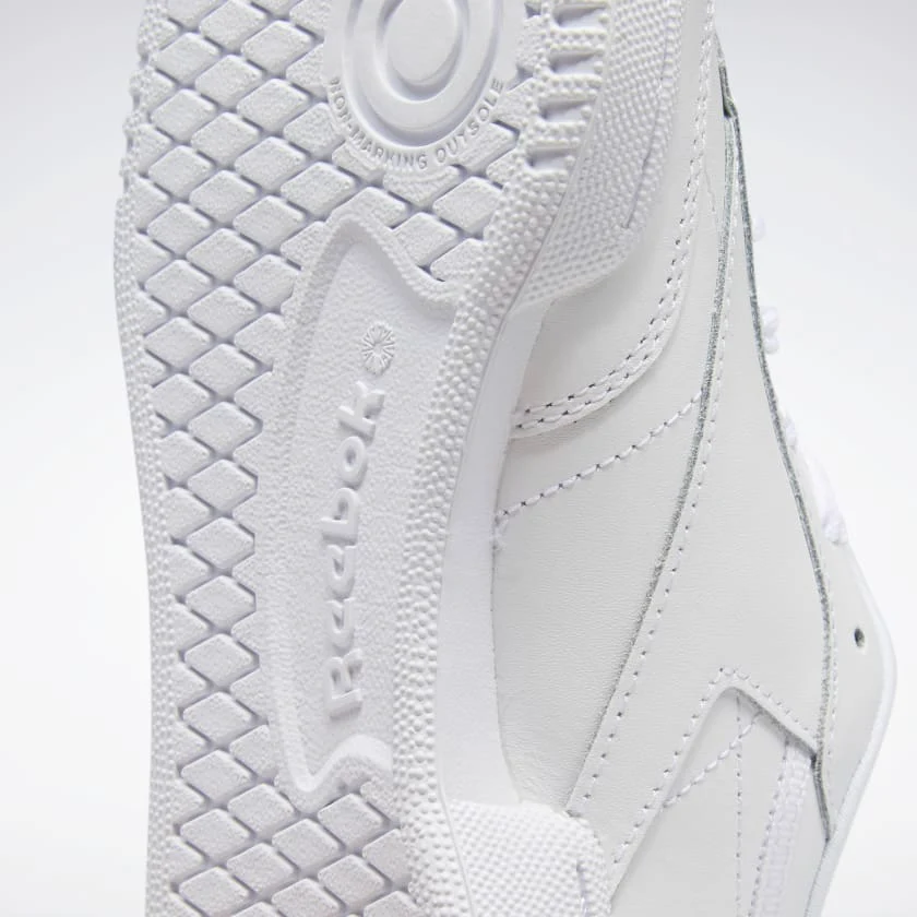 Reebok Kids' Club C Shoes - White / Sheer Grey - Image 10