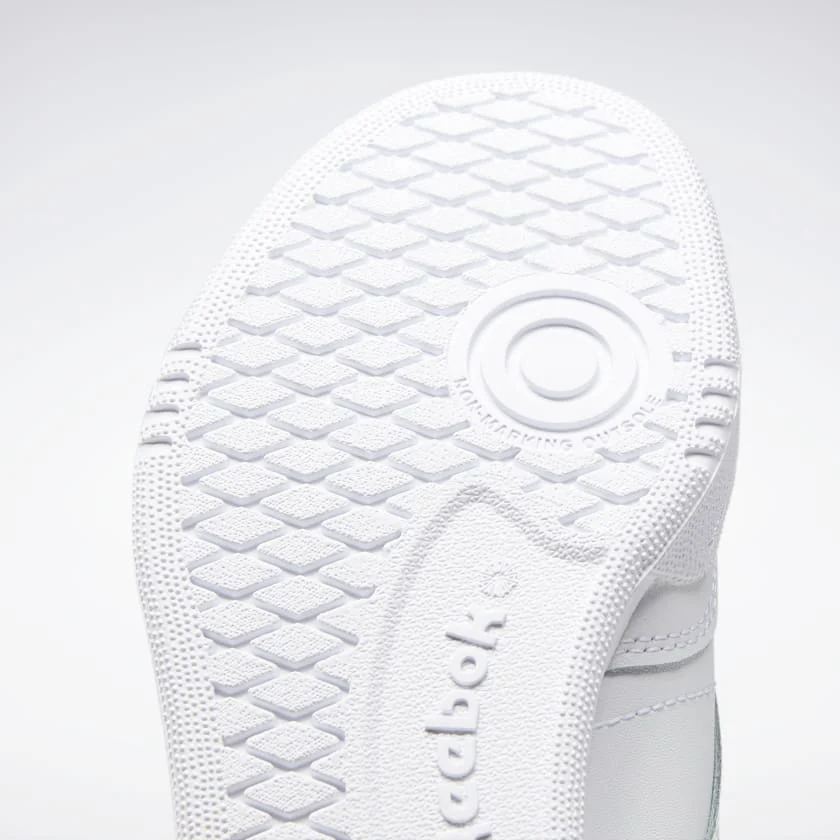 Reebok Kids' Club C Shoes - White / Sheer Grey - Image 9