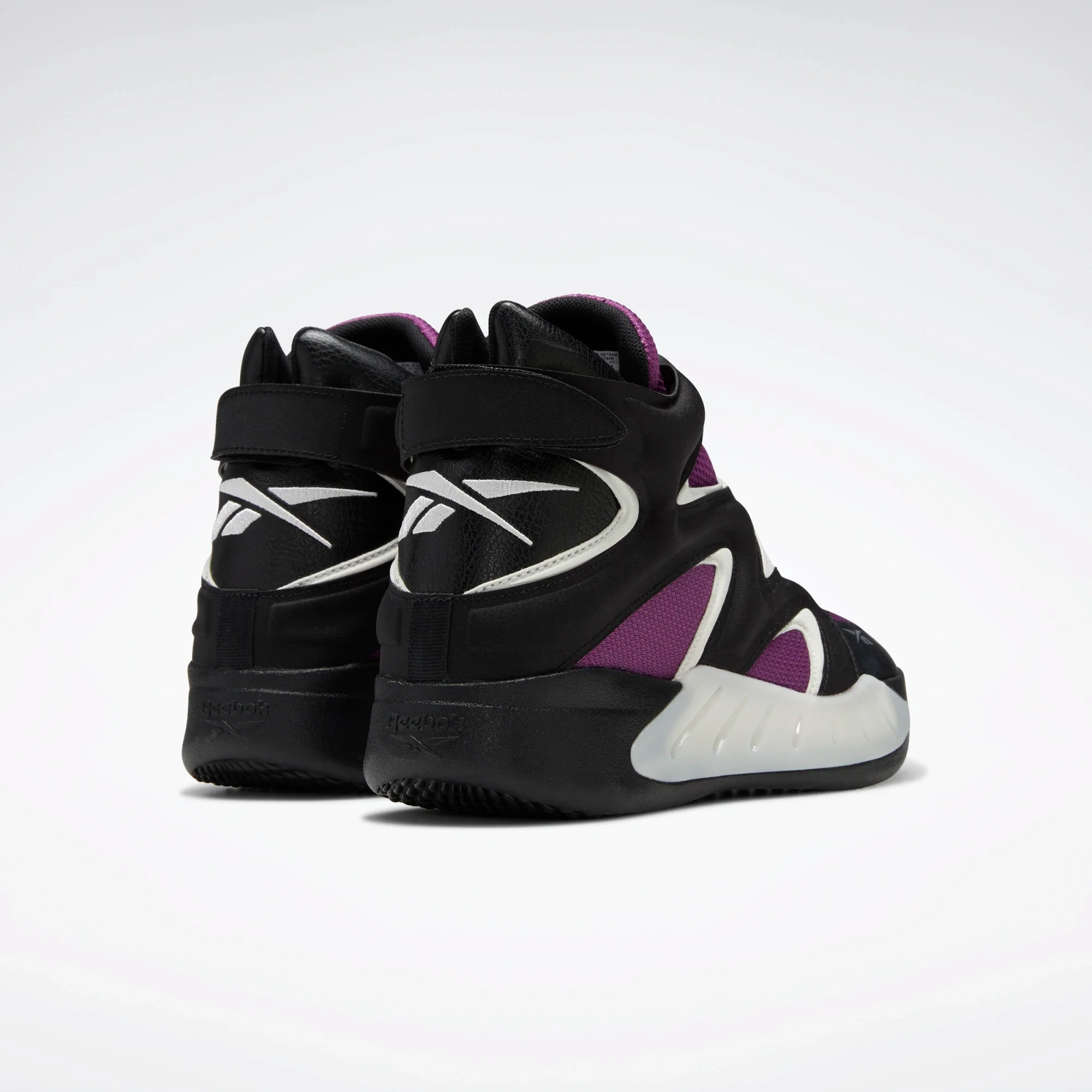 Reebok Men's Instapump Fury Zone Shoes - Aubergine / Pure Grey 1 / Core Black - Image 5