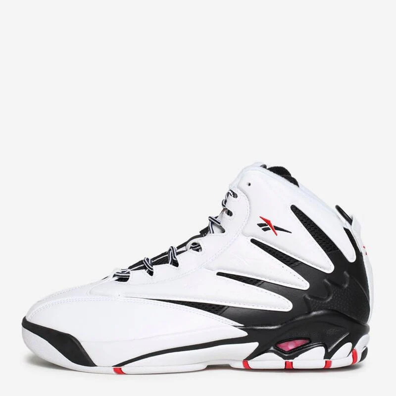 Reebok Men's The Blast Shoes - Core Black / White / Vector Red - Image 3