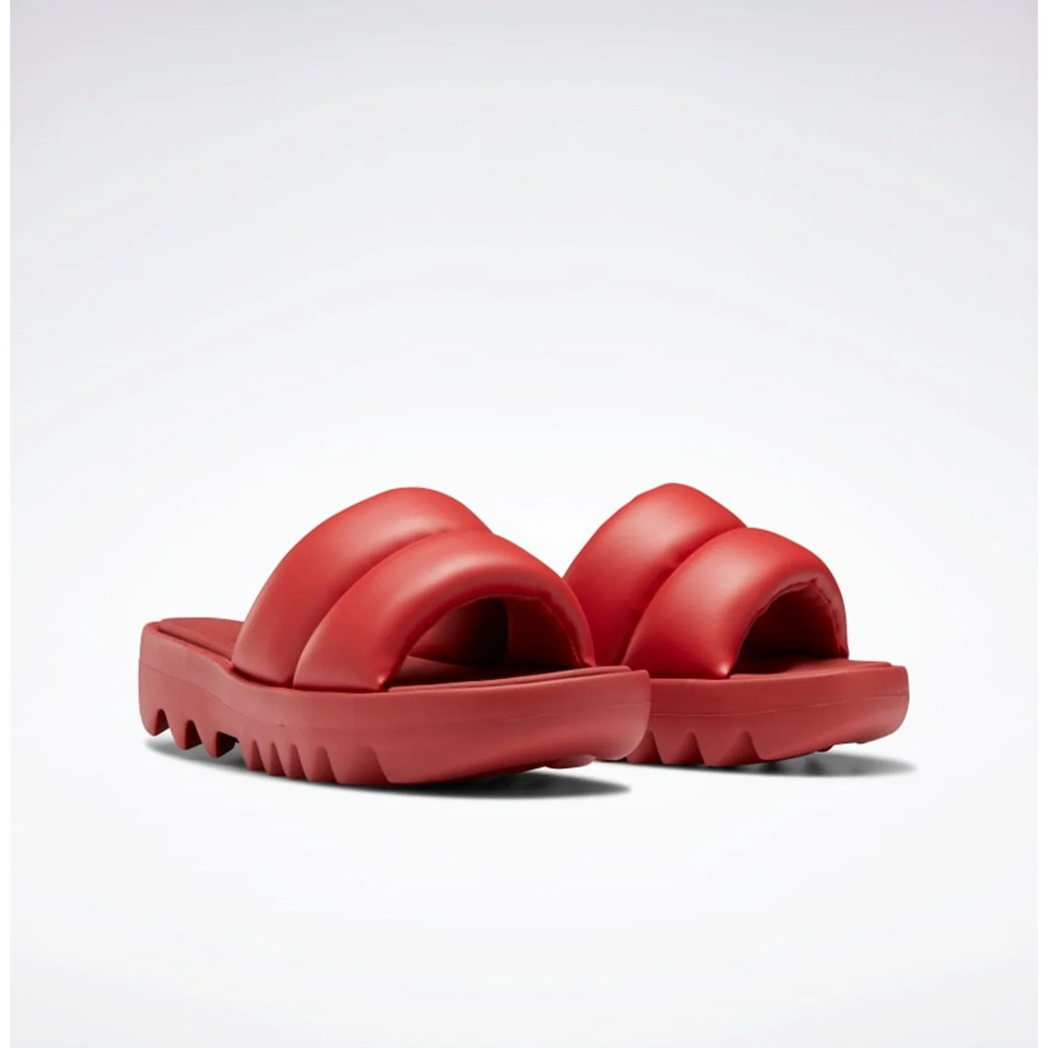 Reebok Women's Cardi B Slides - Mars Red - Image 4