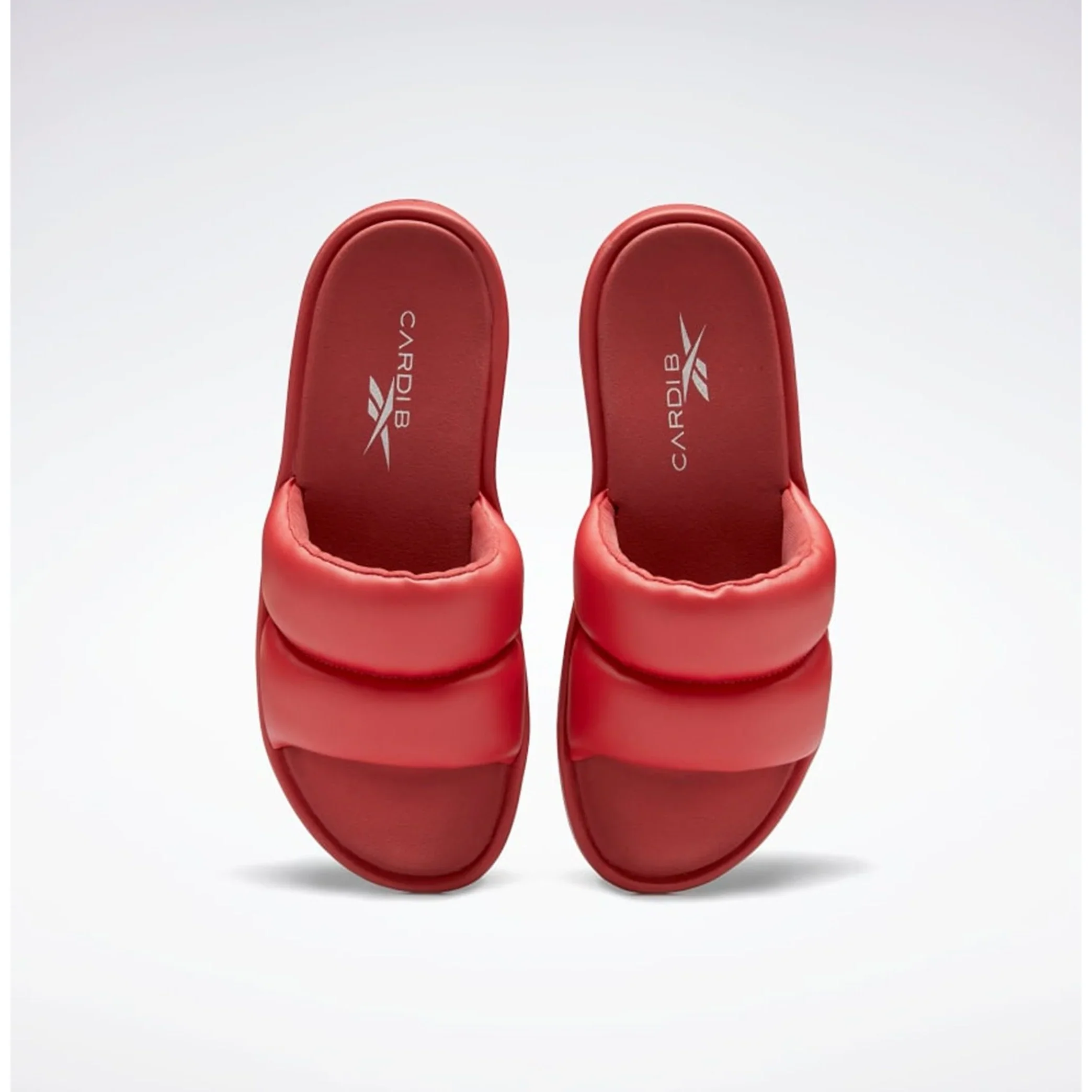 Reebok Women's Cardi B Slides - Mars Red - Image 7