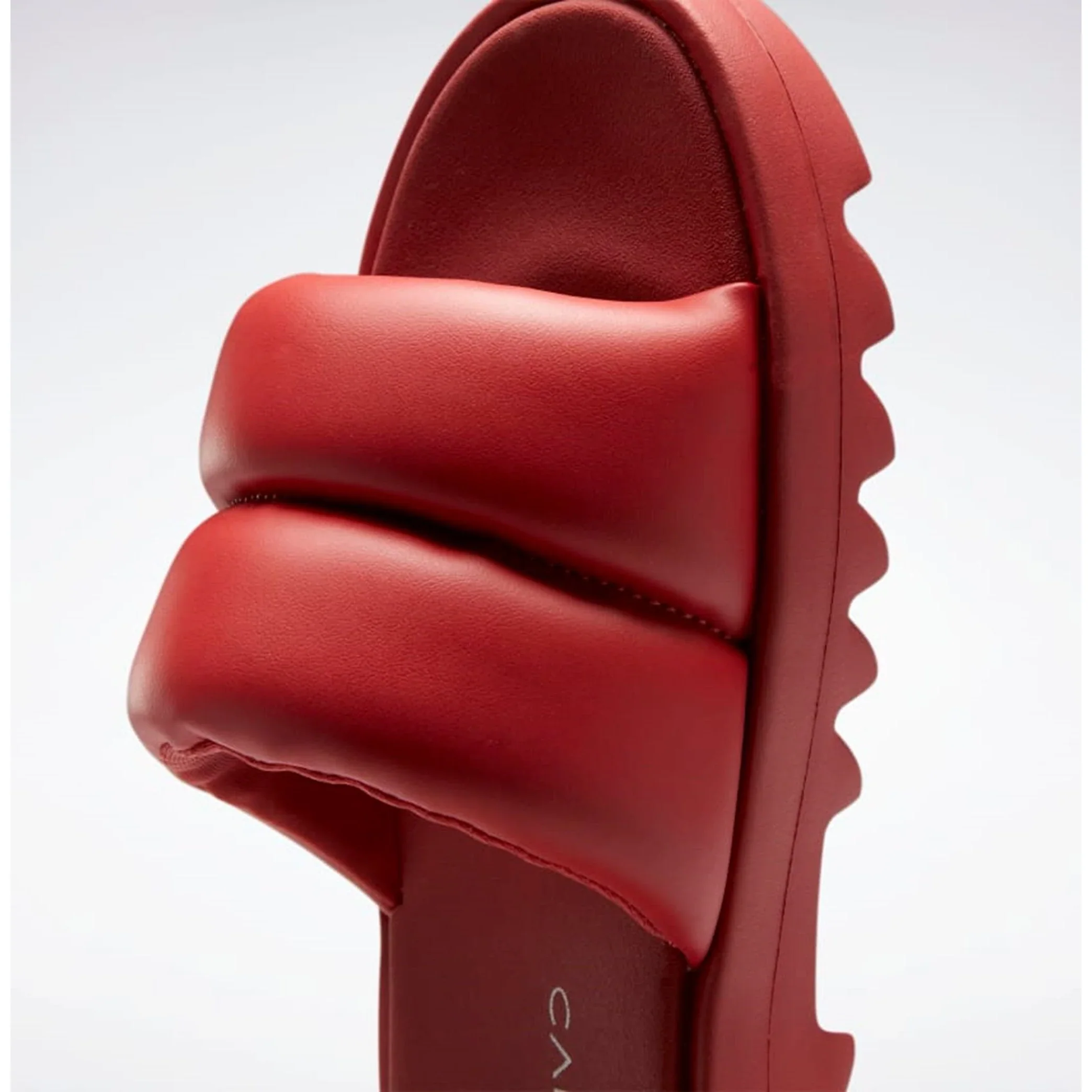 Reebok Women's Cardi B Slides - Mars Red - Image 8