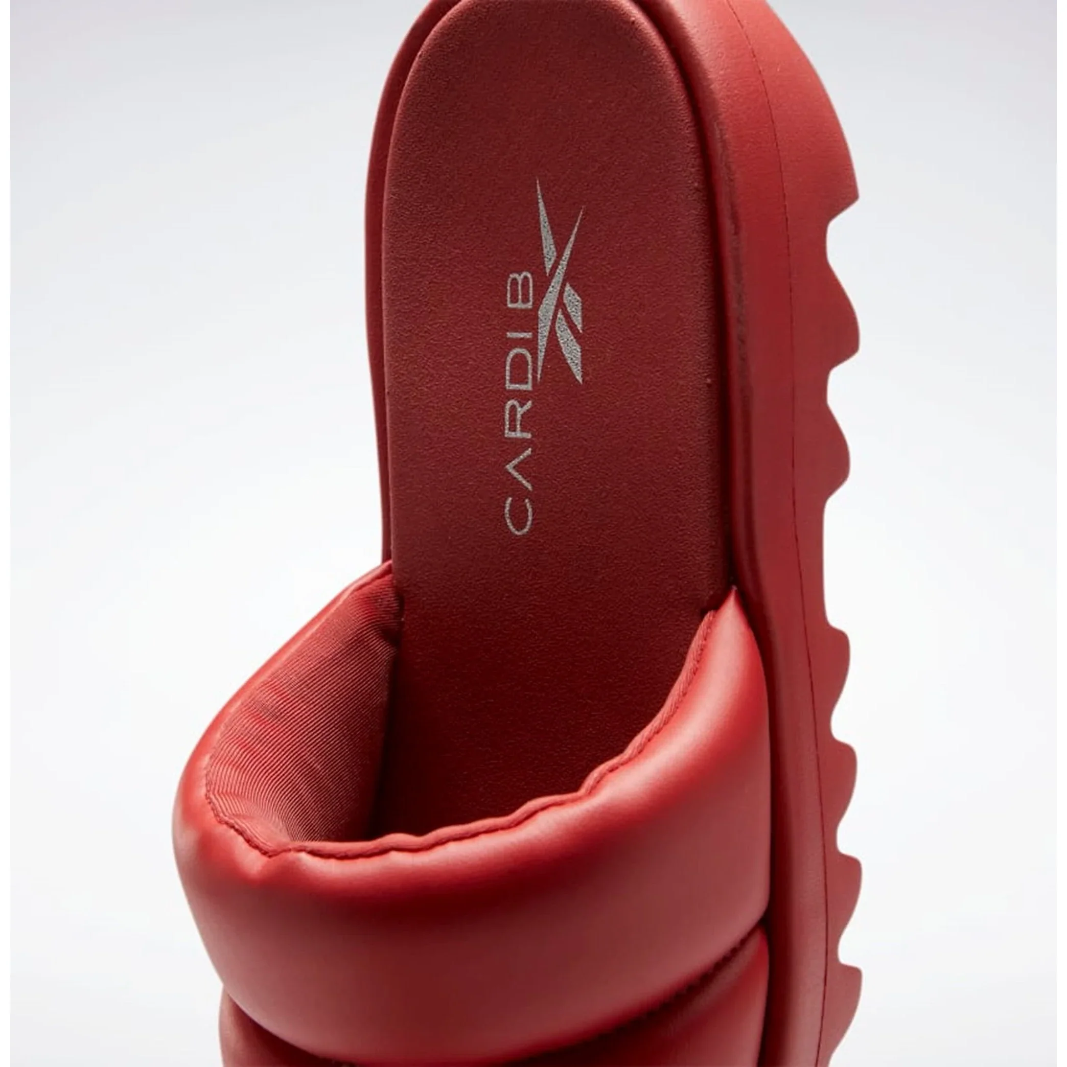 Reebok Women's Cardi B Slides - Mars Red - Image 9