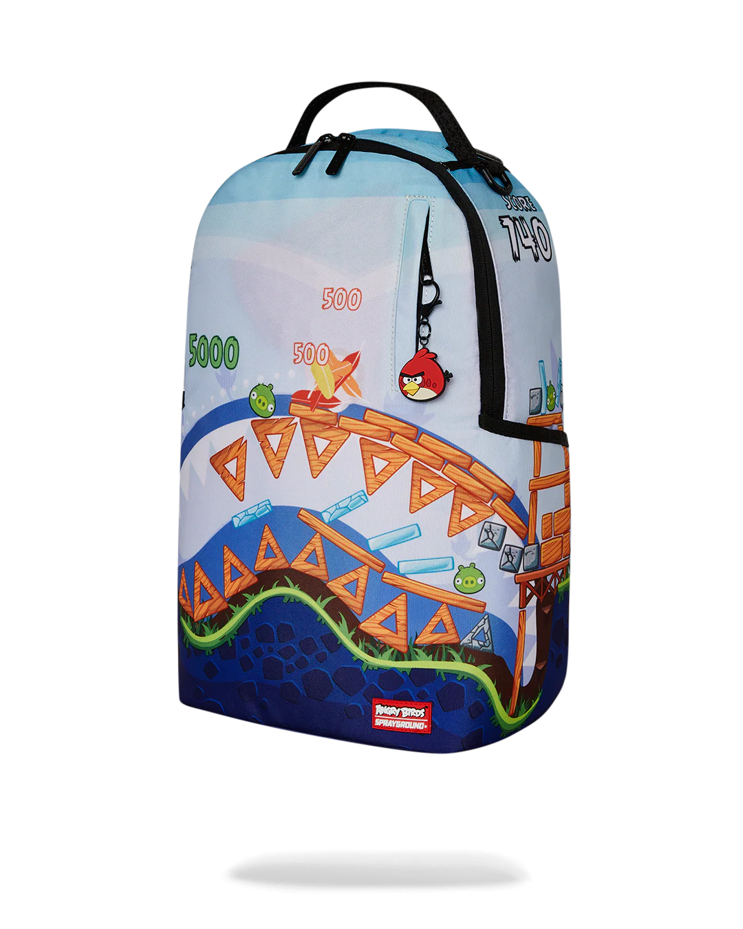 Sprayground Angry Birds Shark Defense Backpack Bag - Image 5