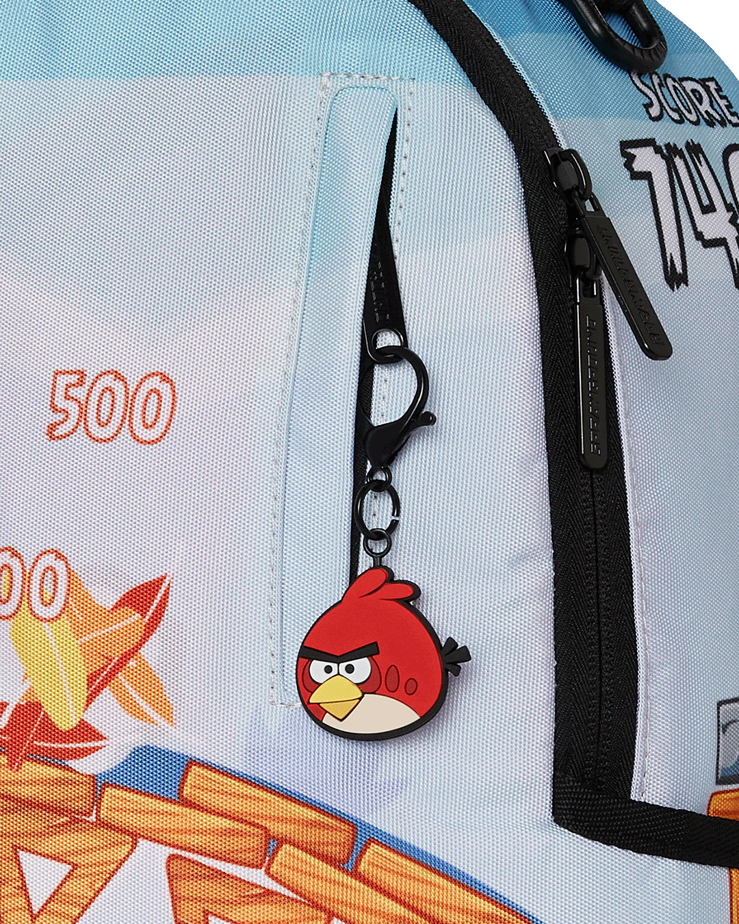 Sprayground Angry Birds Shark Defense Backpack Bag - Image 6
