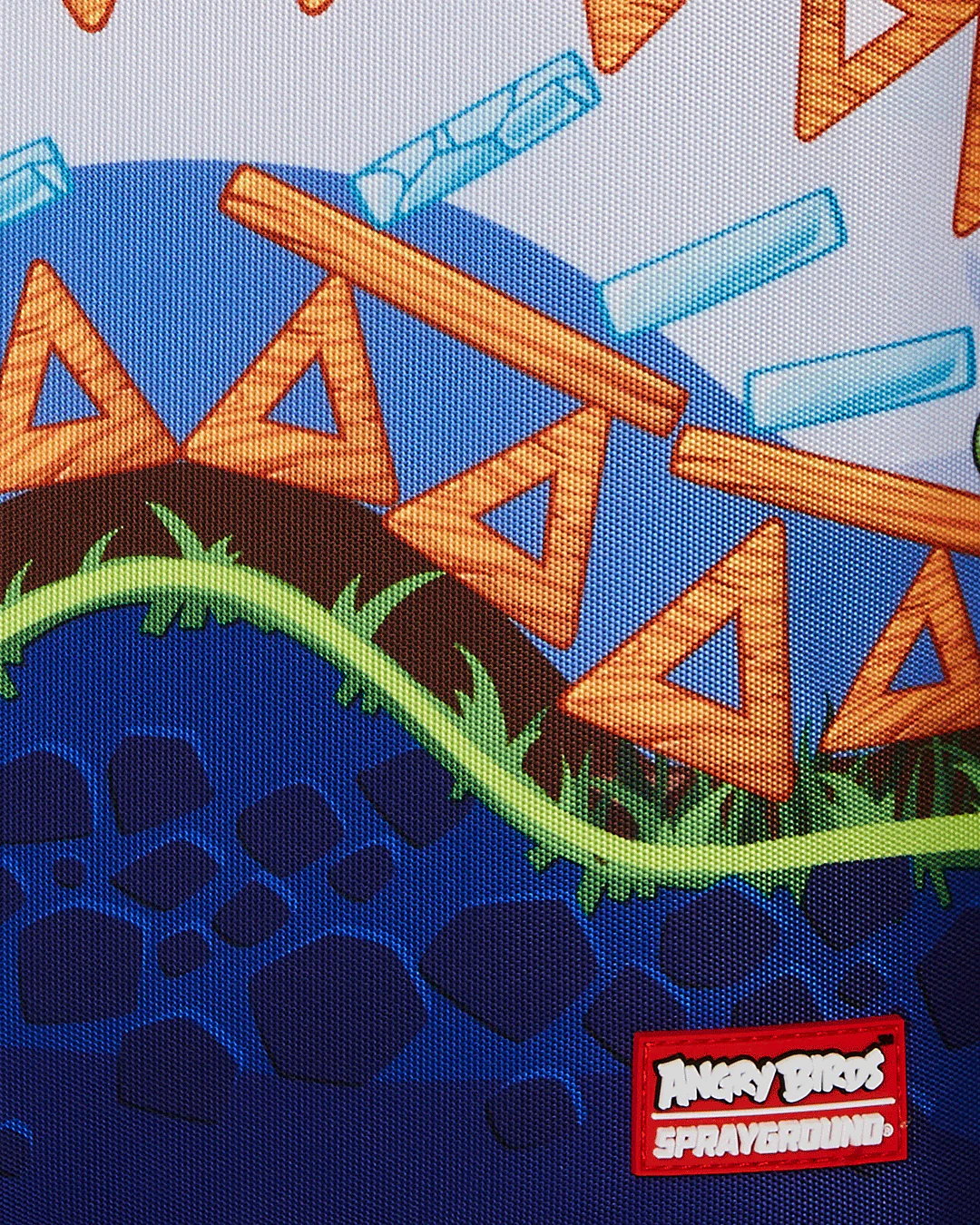 Sprayground Angry Birds Shark Defense Backpack Bag - Image 9