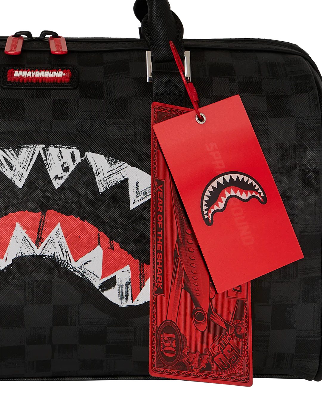 Sprayground Midnight Shadow Mini Duffle Bag - Image 24