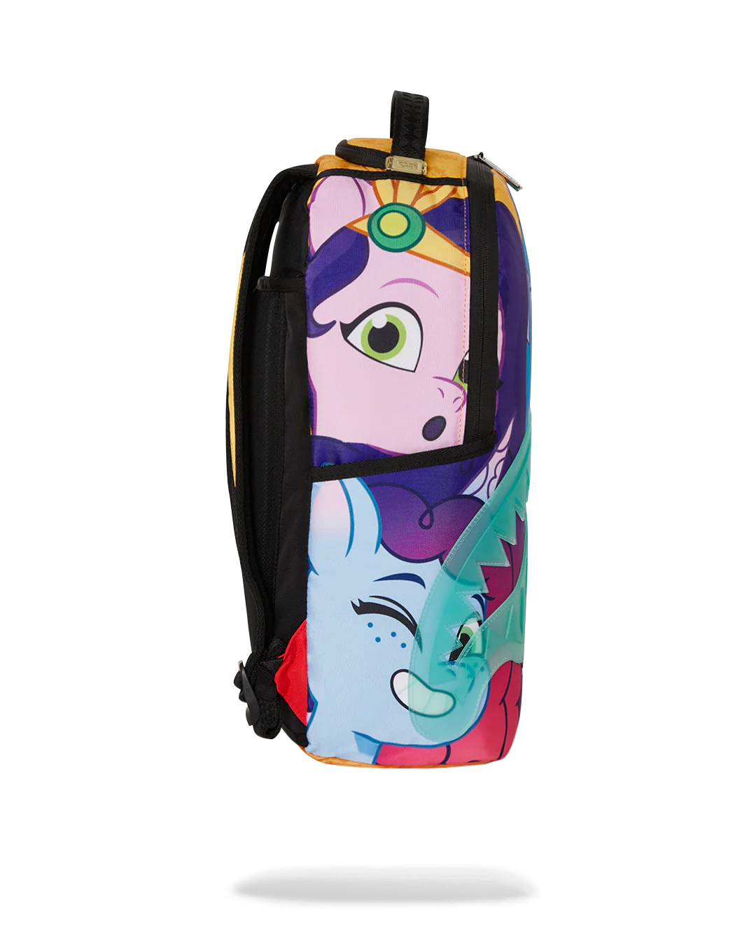 Sprayground My Little Pony Party DLXR Backpack - Blue / Pink / Yellow - Image 3