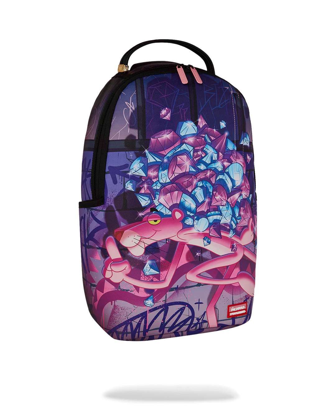 Sprayground Pink Panther Diamond Heist Backpack Bag - Image 5