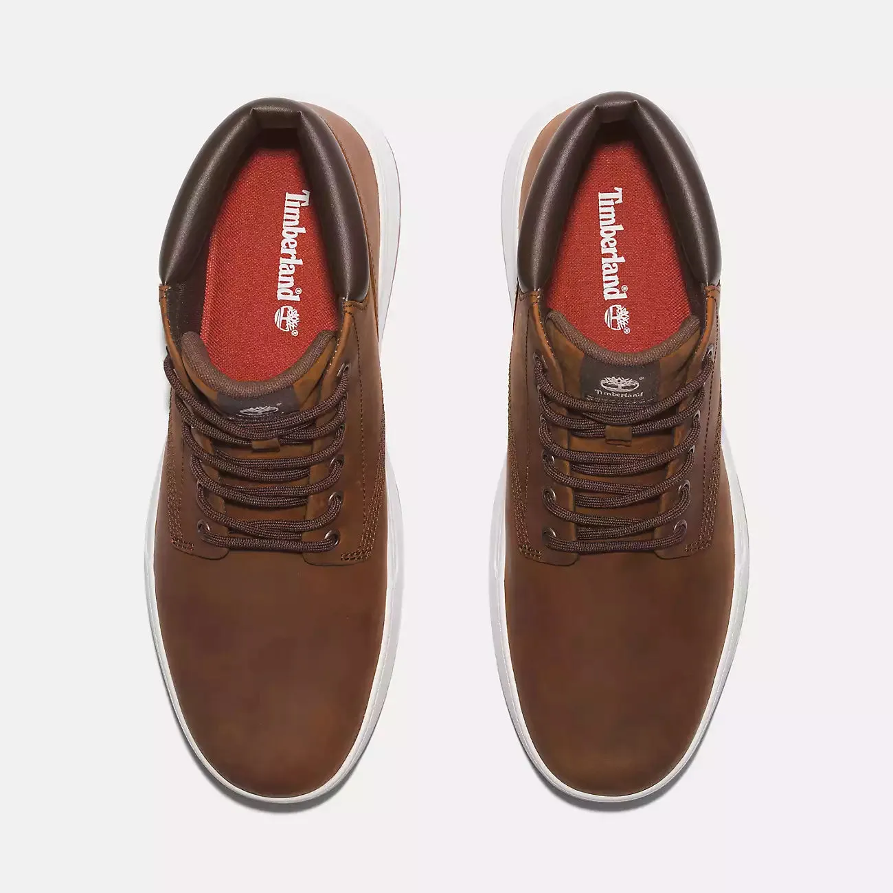 Timberland Men's Maple Grove Leather Chukka Boots Shoes - Medium Brown / Full Grain - Image 6