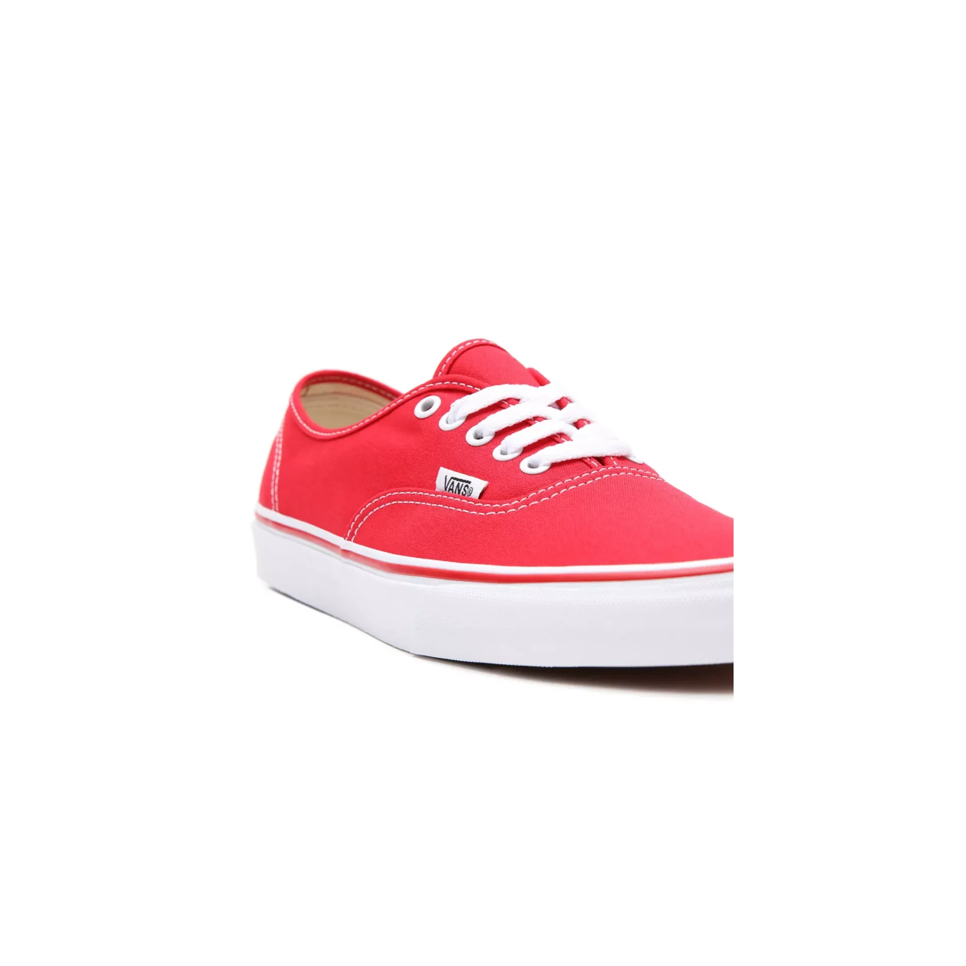 Vans Unisex Authentic Shoes - Red - Image 8