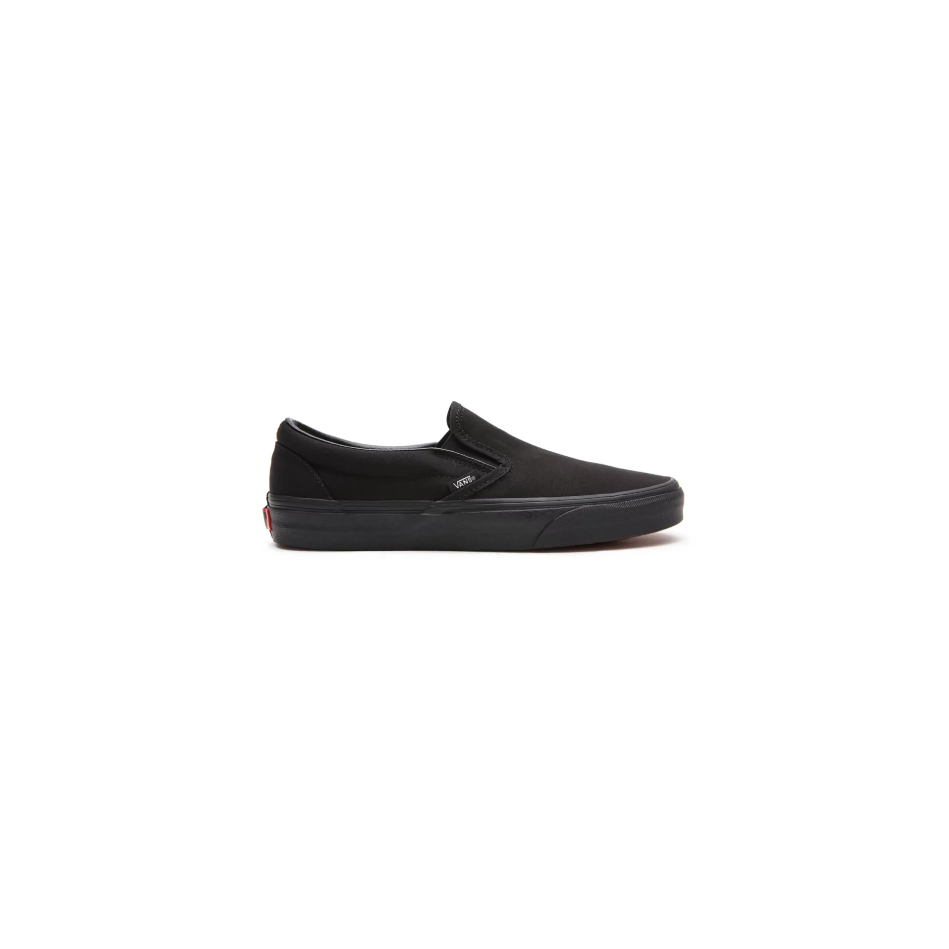 Vans Unisex Classic Slip On Shoes - All Black - Image 5