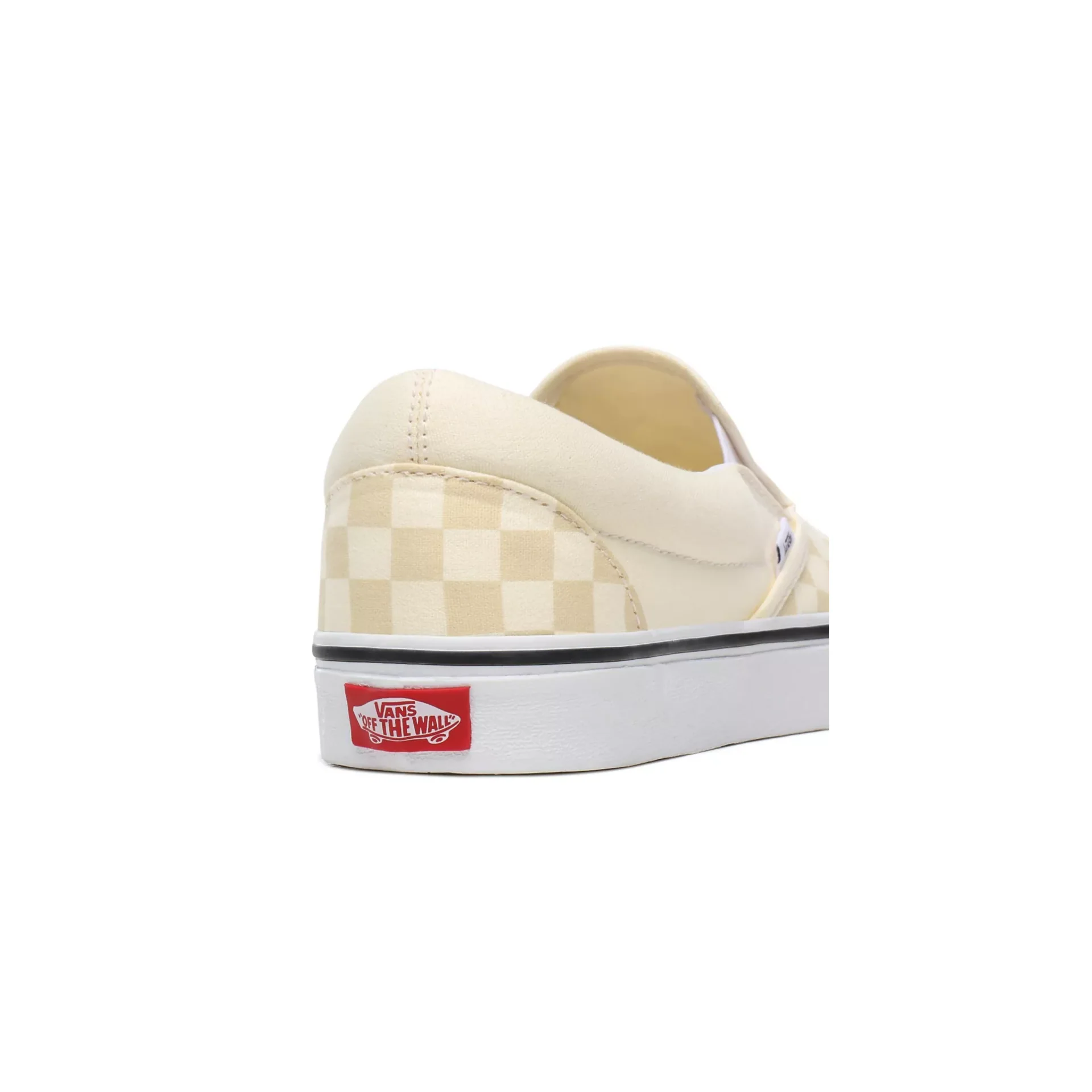 Vans Unisex Classic Slip On Shoes - Classic White / True White - Image 6