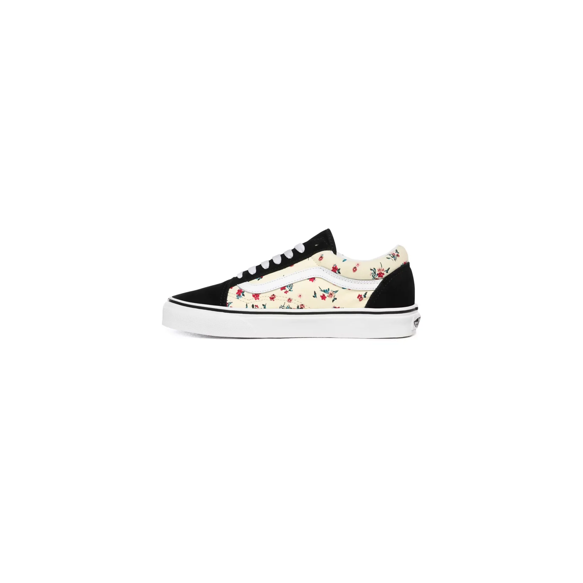 Vans Unisex Ditsy Floral Old Skool Shoes - Classic White / True White - Image 3