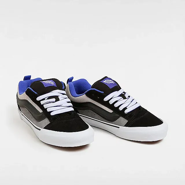 Vans Men's Knu Skool Track Pack Shoes - Black / Blue / Beige - Image 2