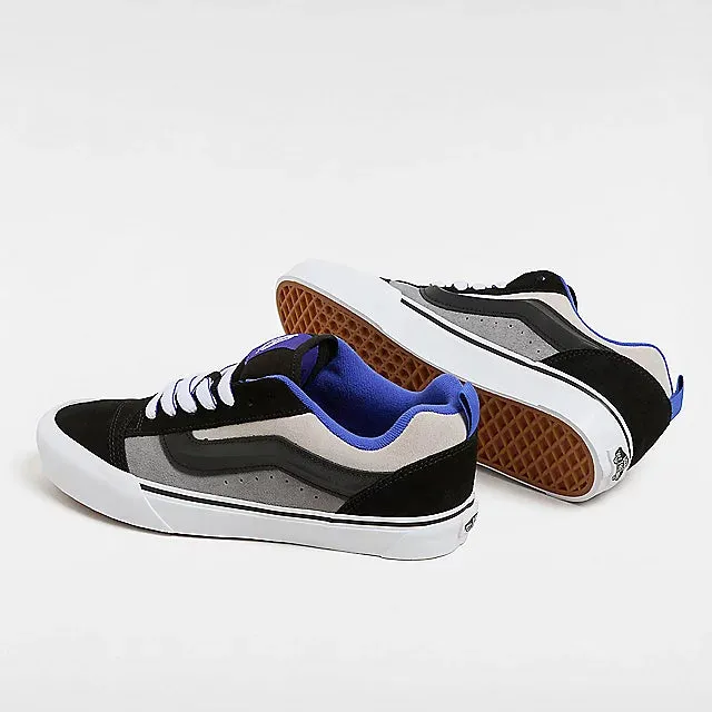 Vans Men's Knu Skool Track Pack Shoes - Black / Blue / Beige - Image 4