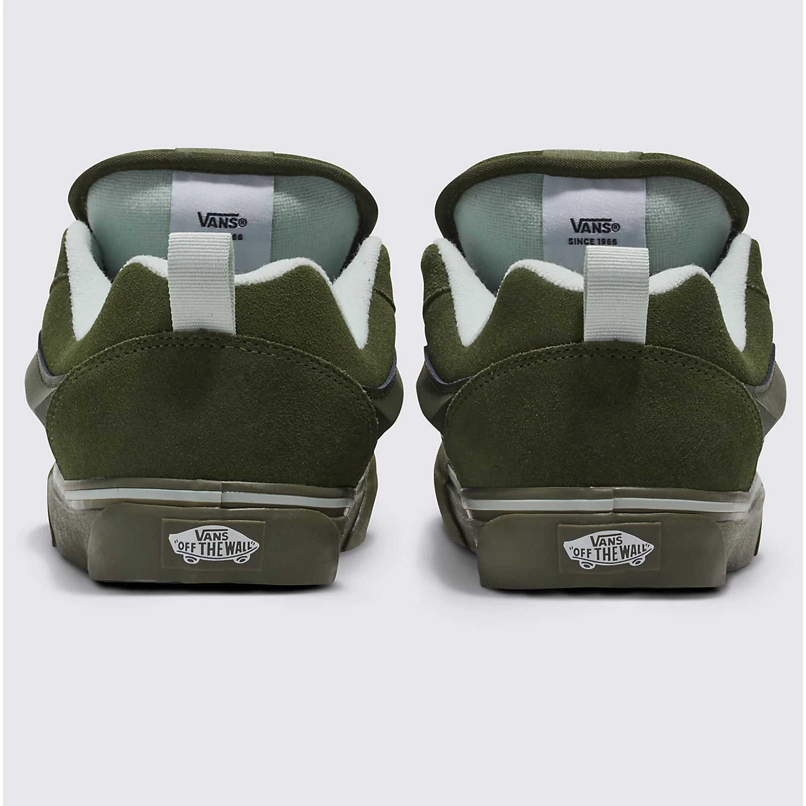Vans Men's Knu Skool Utility Mono Shoes - Olive - Image 5