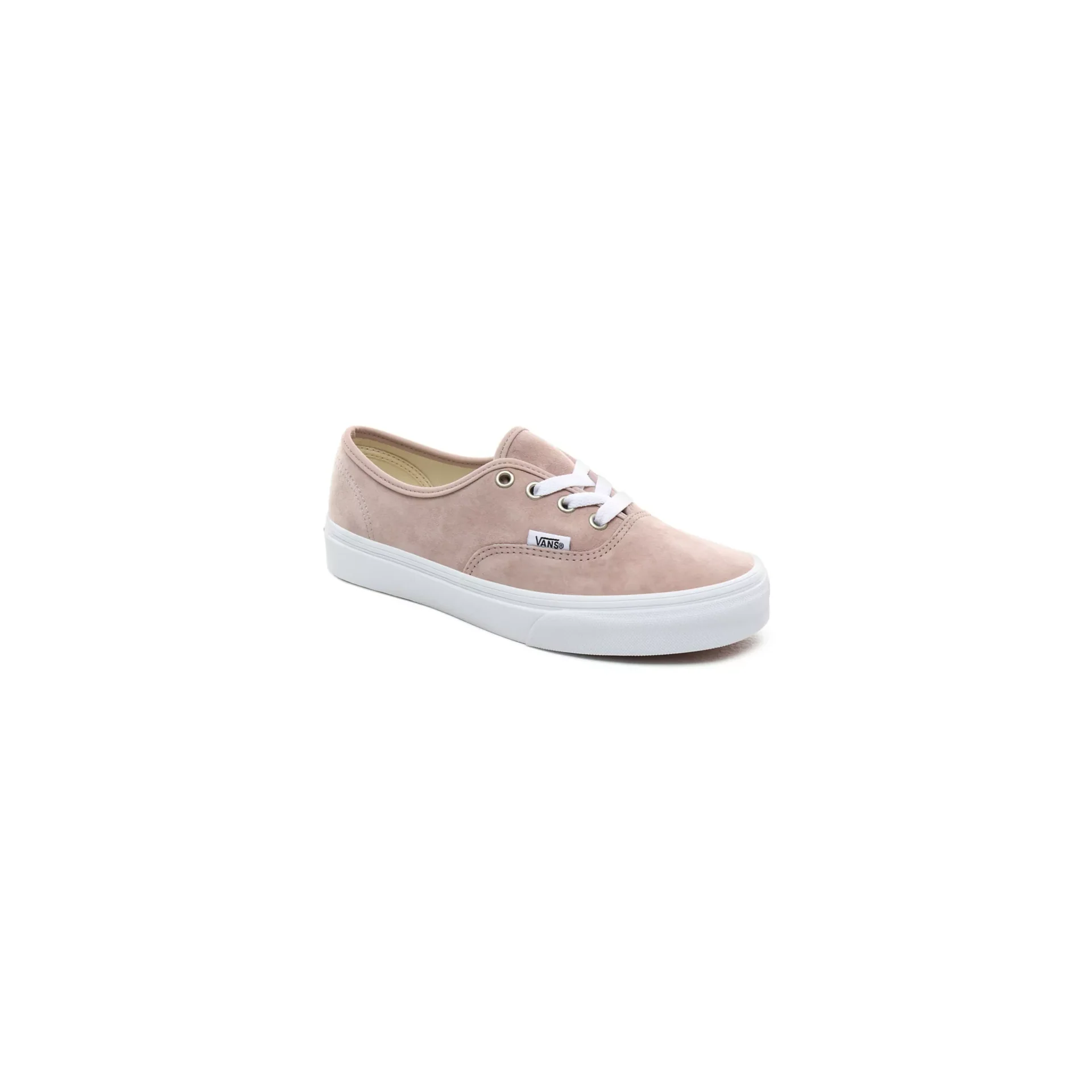 Vans Unisex Pig Suede Authentic Shoes - Shadow Grey / True White - Image 4