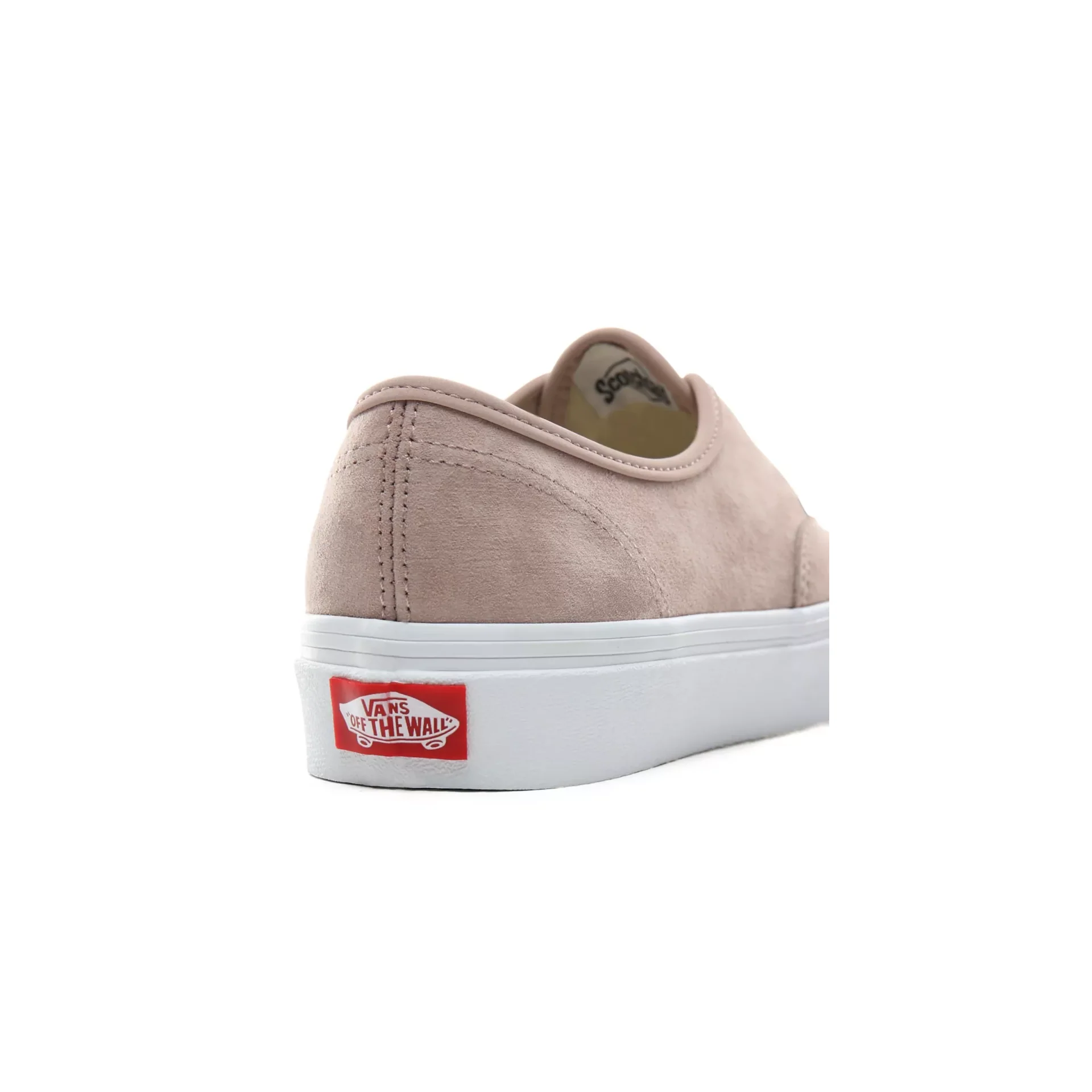 Vans Unisex Pig Suede Authentic Shoes - Shadow Grey / True White - Image 6