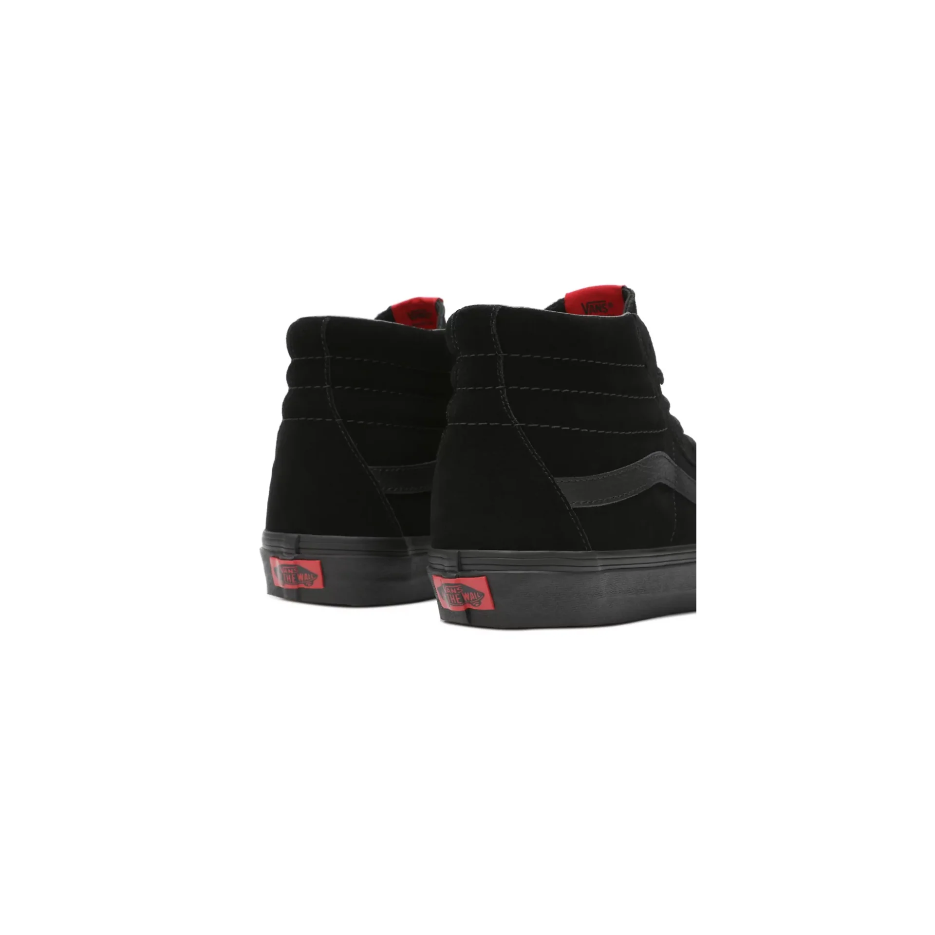 Vans Unisex SK8 Hi Shoes - All Black - Image 7