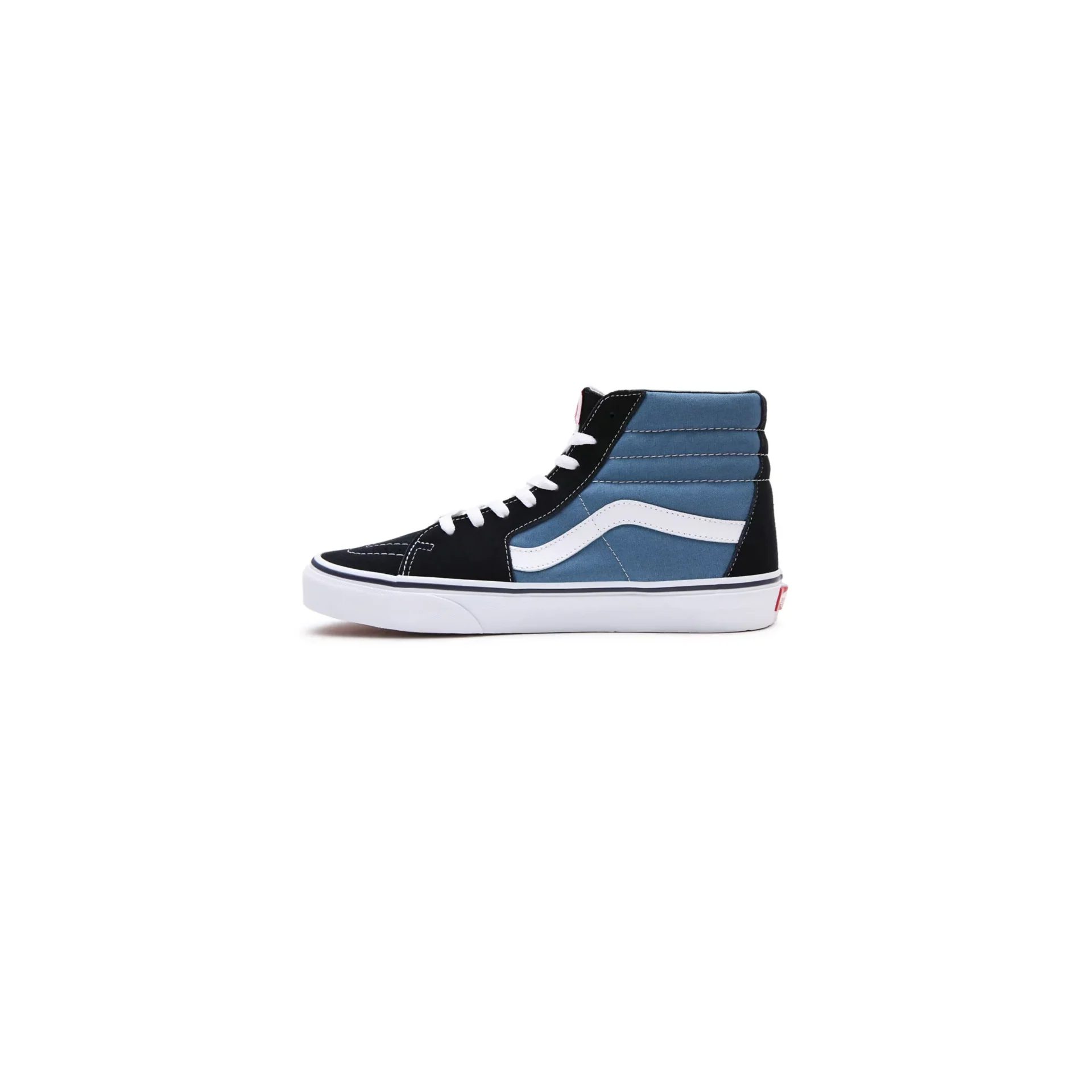 Vans Unisex Sk8 Hi Shoes - Navy - Image 5